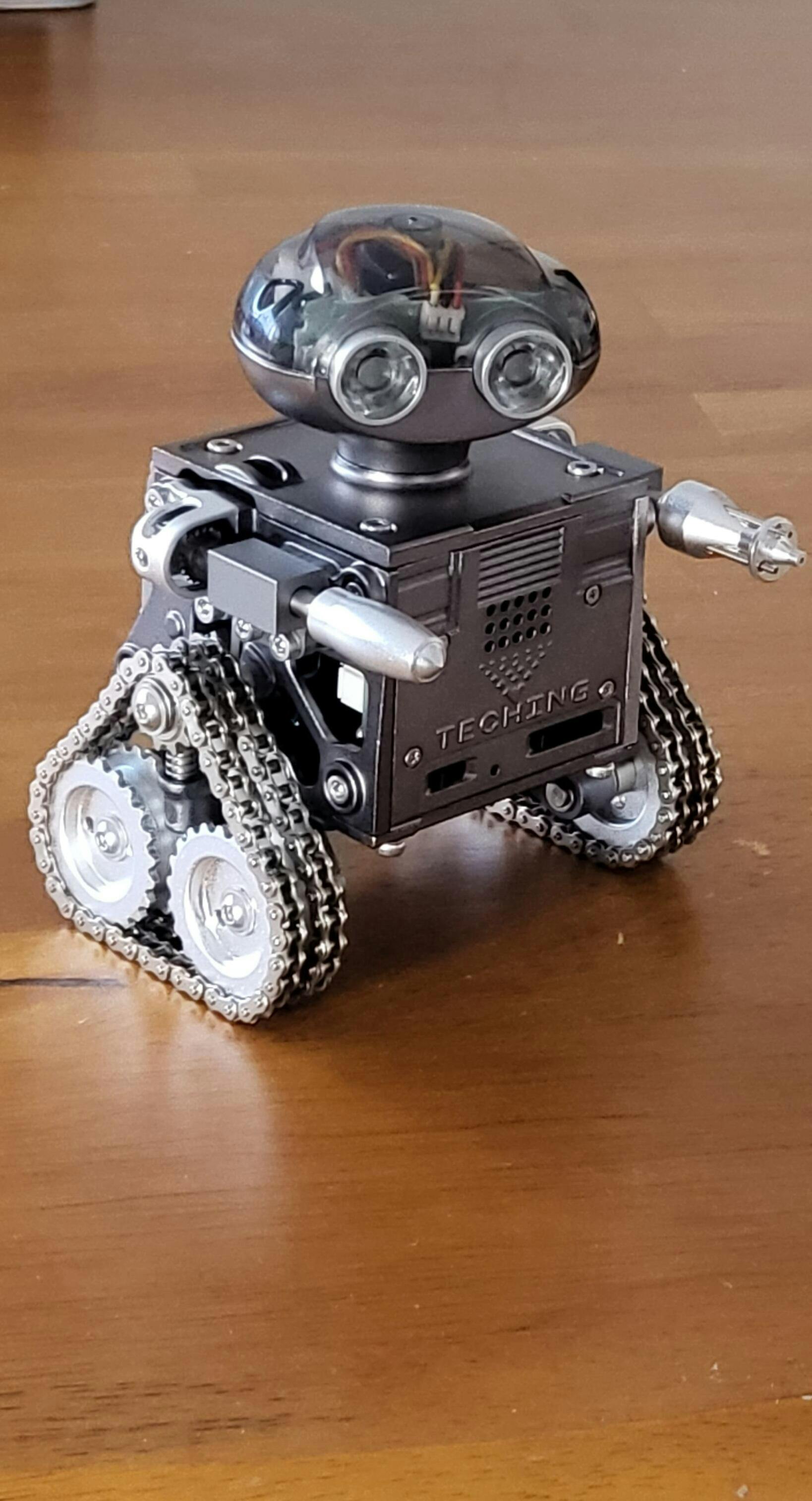 DIY Robot Building Kit with 160 Pieces for Kids, STEM Educational Toy photo review