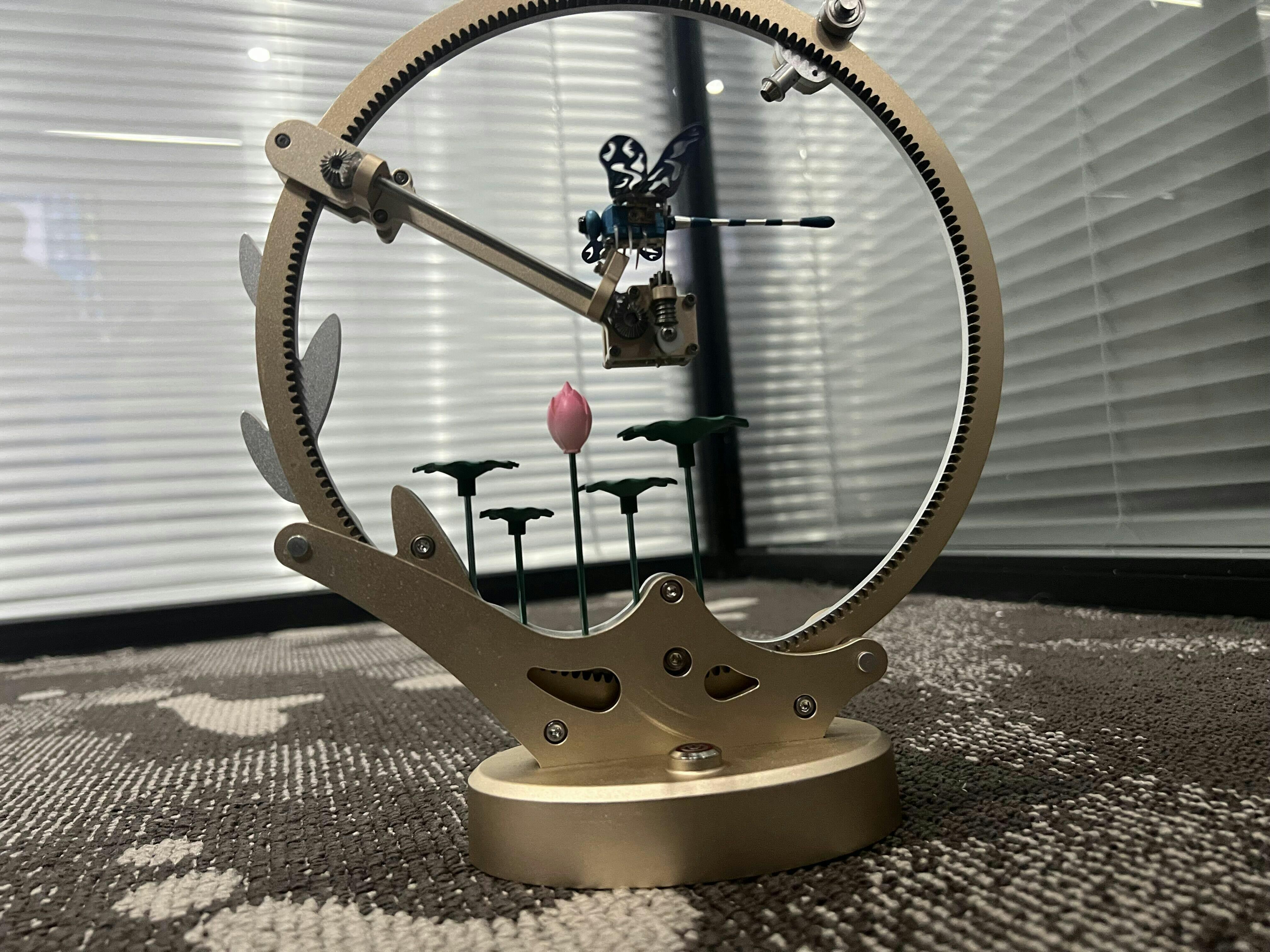 TECHING 3D Metal Dragonfly Construction Model - Build Your Own DIY Dragonfly Assembly Kits for Kids, Teens, and Adults photo review