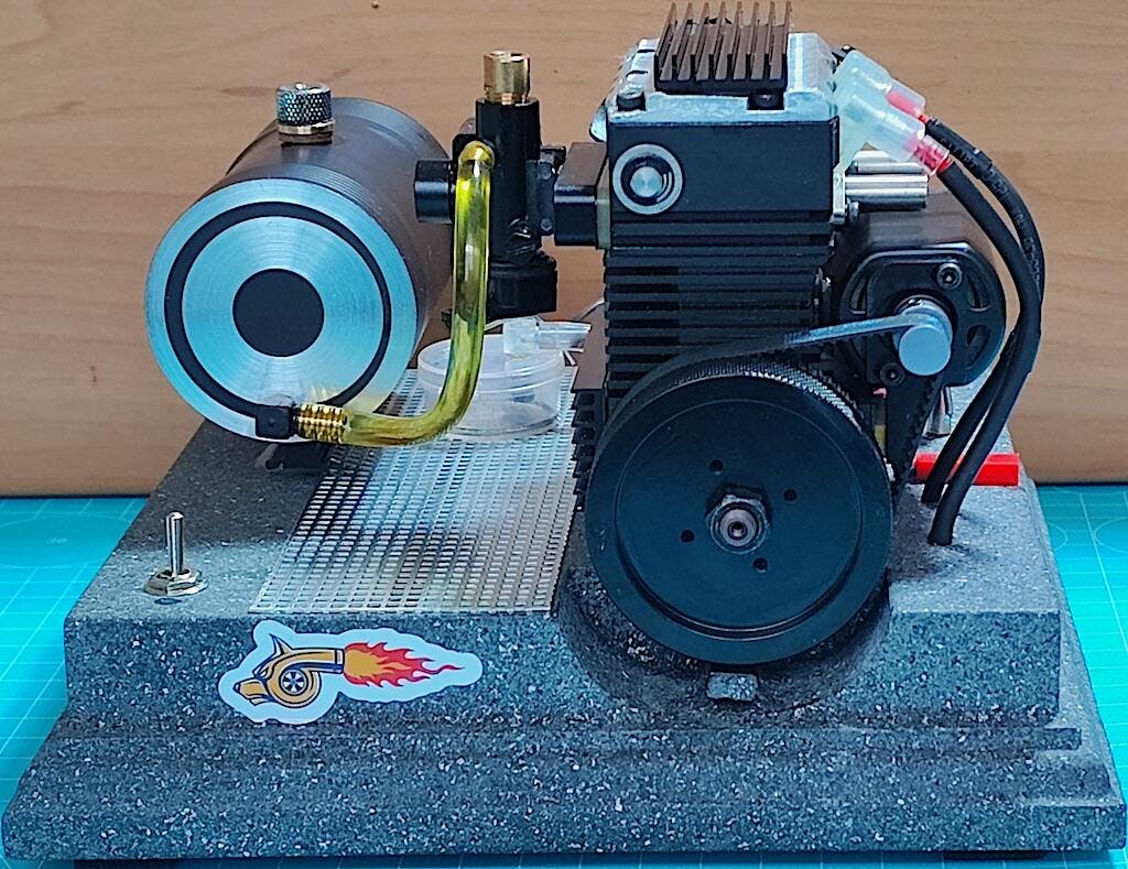 Otto Toyan FS-L200AC Engine - Single Overhead Camshaft (SOHC) 4-Stroke, Nitro-Fueled Model Engine Kit photo review