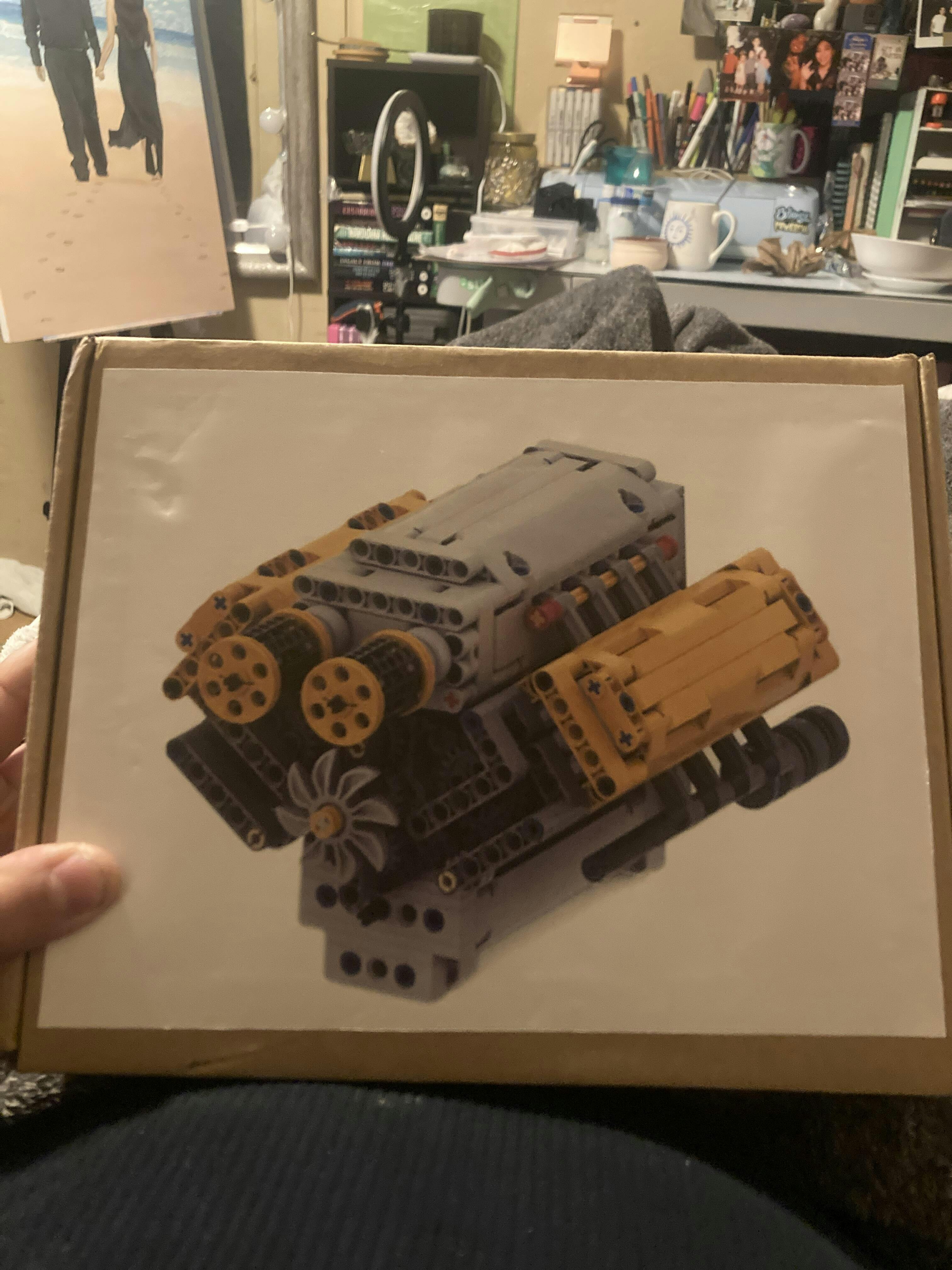 Working V8 Engine Model Kit - Build Your Own V8 Engine photo review
