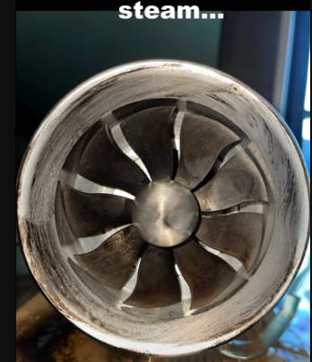 Metal Steam Turbine Engine Model Science Experiment - Enginediy Desktop Engine Model photo review