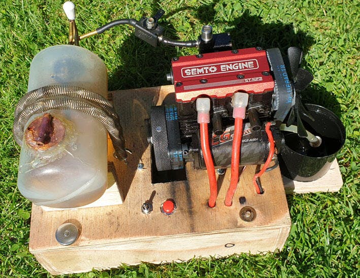 Otto Toyan FS-L200AC Engine - Single Overhead Camshaft (SOHC) 4-Stroke, Nitro-Fueled Model Engine Kit photo review
