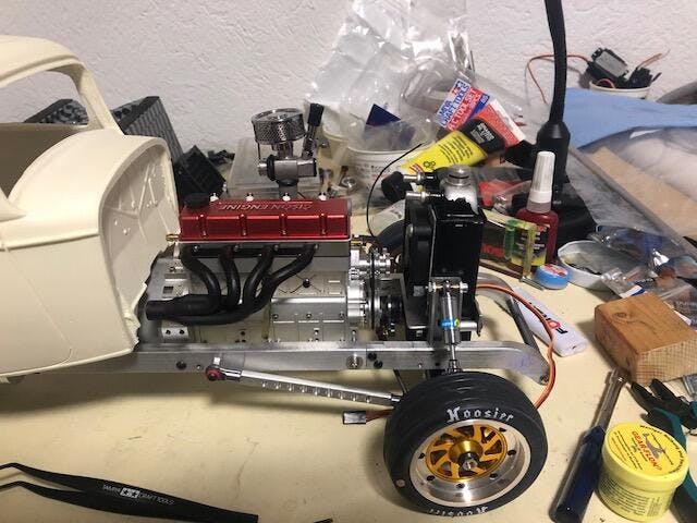 CISON L4-175 17.5cc Mini OHV Inline 4-Cylinder 4-Stroke Water-Cooled Gas Engine Model - Reaching Speeds of Up to 8,000 RPM photo review
