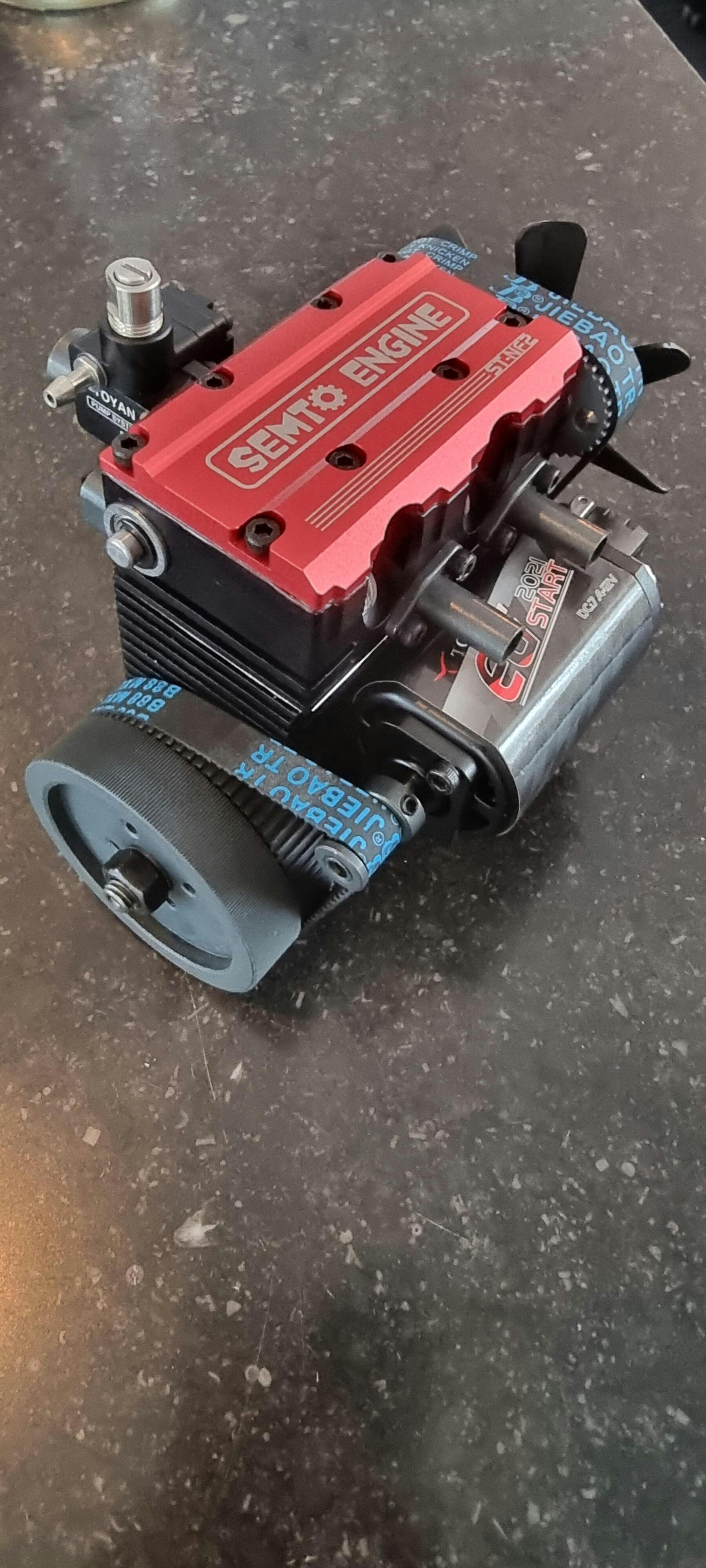 Otto Toyan FS-L200AC Engine - Single Overhead Camshaft (SOHC) 4-Stroke, Nitro-Fueled Model Engine Kit photo review