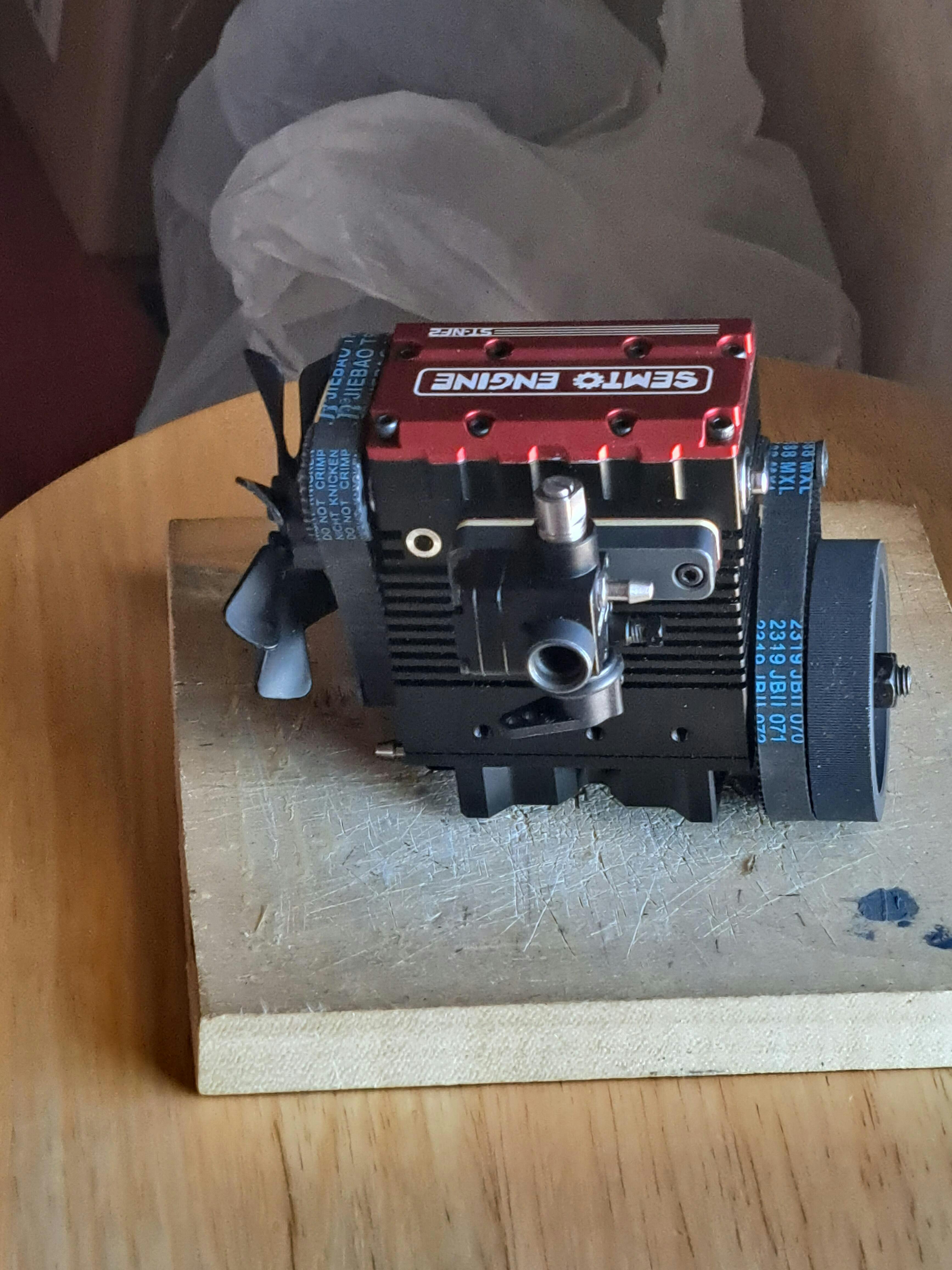 Otto Toyan FS-L200AC Engine - Single Overhead Camshaft (SOHC) 4-Stroke, Nitro-Fueled Model Engine Kit photo review