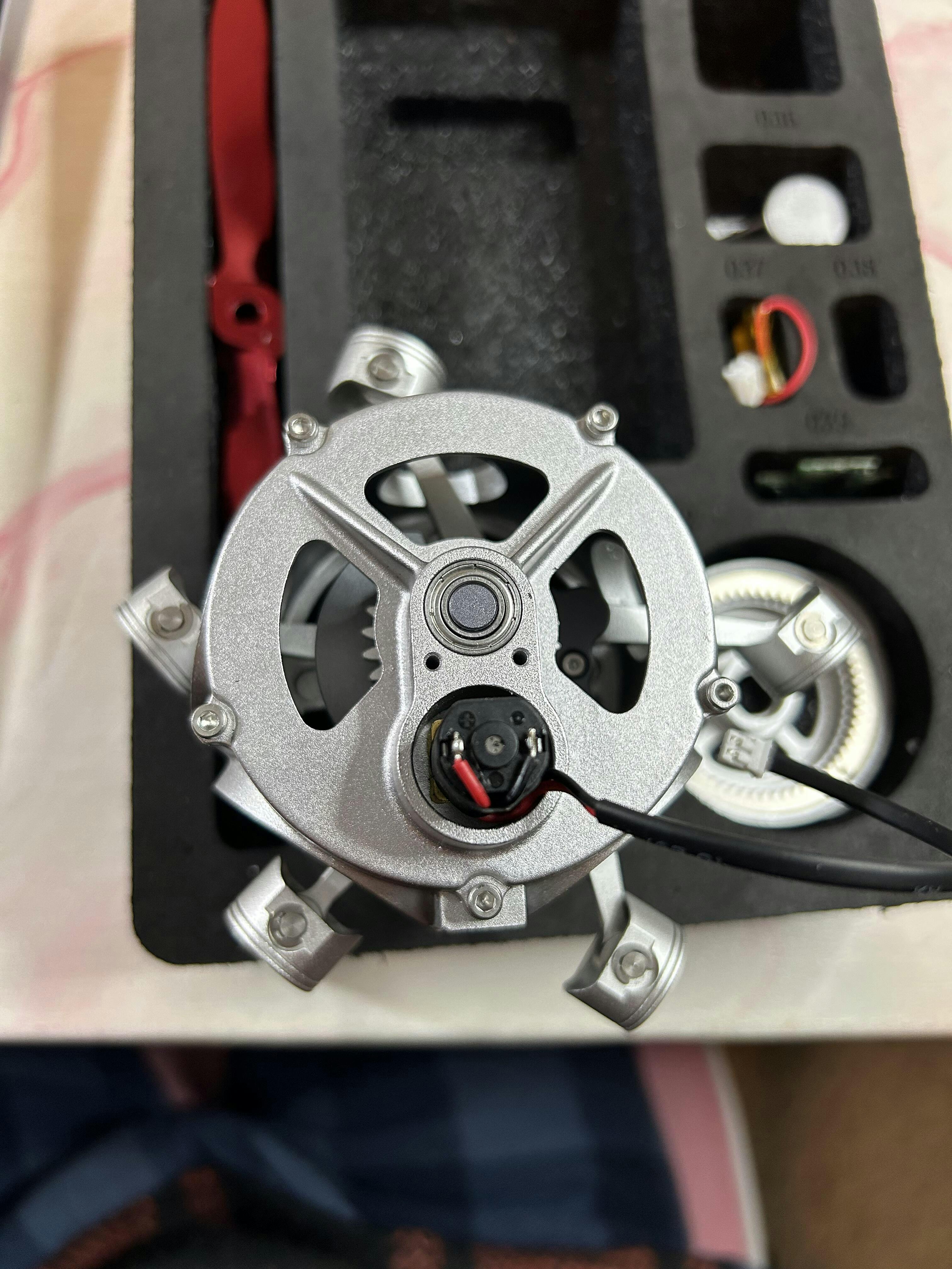 5-Cylinder Radial Engine Model Kit (Working Model) - 1:6 Scale Metal Assembly with 250+ Pieces photo review