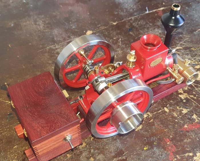 Custom Base Fuel Tank and Oil Pipe Set for RETROL HM-01 Hit and Miss Engine Model photo review