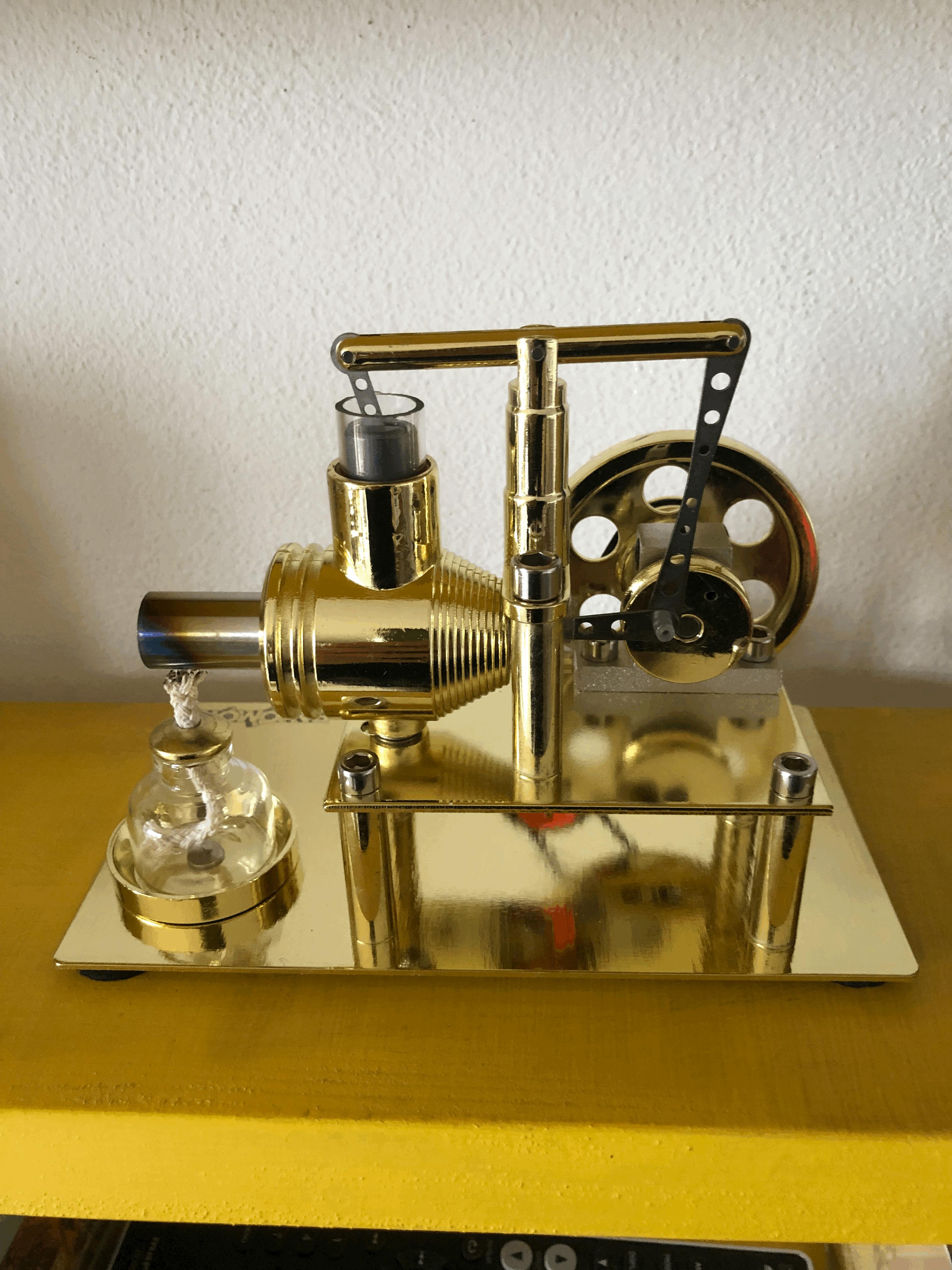 DIY Stirling Engine Model Kit - Educational Toy for Understanding Thermodynamics photo review